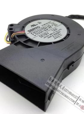 日本SERVO 12V 1.2A 10cm鼓风机服务器涡轮风扇E1033X12BYAP-26