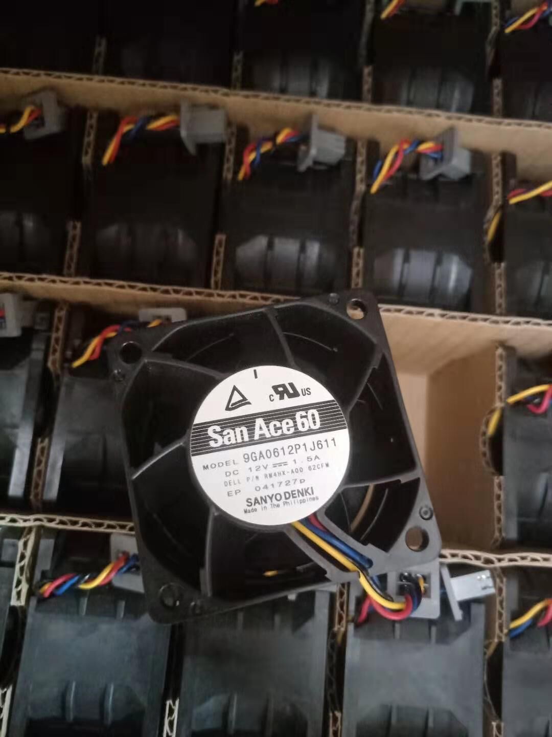 全新Sanyo三洋 6038 12V 1.5A 6CM/厘米 暴力风扇 9GA0612P1J611