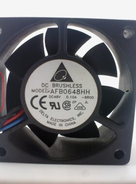 原装台达DELTA 6CM6厘米双滚珠风扇 6025 48V 0.10A AFB0648HH