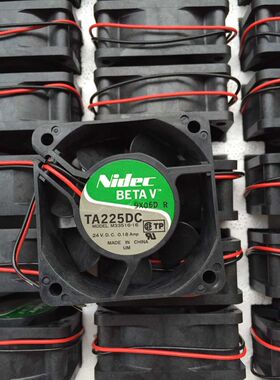 Nidec 6025 24v 0.18a TA225DC M33516-16B工控风扇