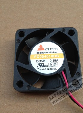 元山Y.STECH 4010双滚珠 4CM交换机风扇 5V 0.19A FD054010H