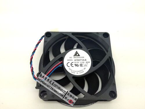 全新原装台达 7015 0.14A 双滚珠超静音CPU散热风扇 AFB0712LB