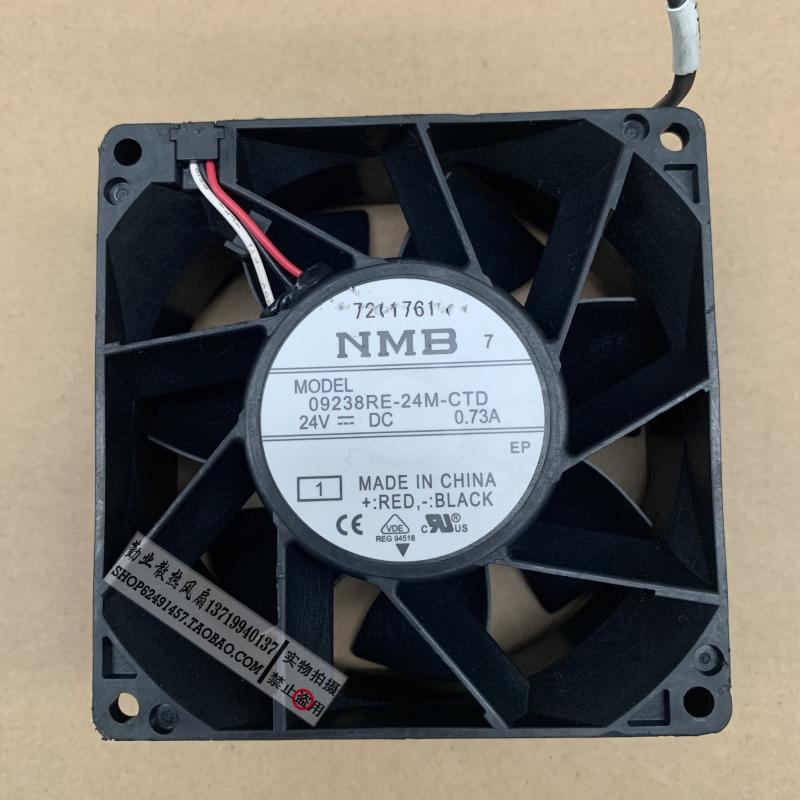 NMB 9238 9CM 24V 0.73A 变频器防水散热风扇 09238RE-24M-CTD