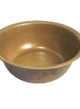 洗脸盆养生工艺品风水铜器