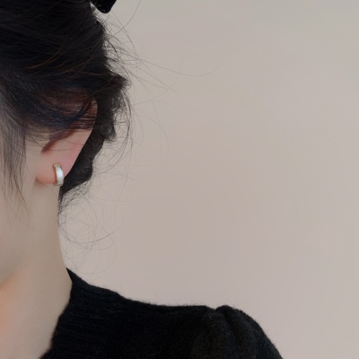 月辉小众贝母耳圈蚊香高级大气