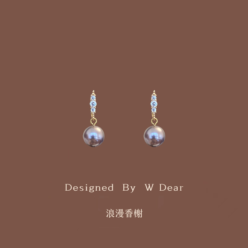 「浪漫香榭」温柔紫色珍珠耳钉女无耳洞蚊香盘耳夹轻奢气质耳环,饰品/流行首饰/时尚饰品新,耳夹,淘宝优惠券,粉丝福利购,淘宝优惠卷