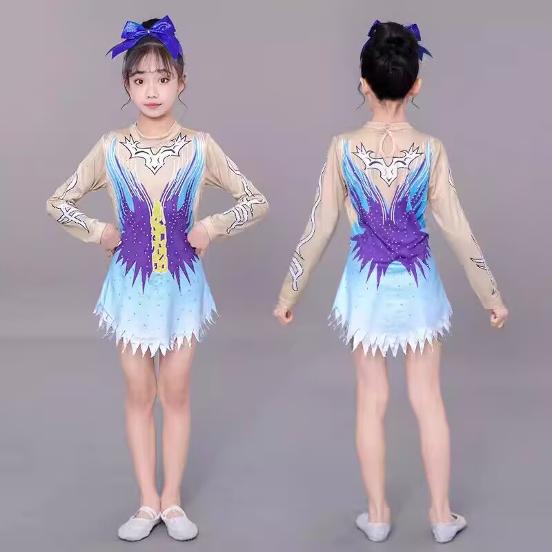 爵士舞服广播体操比赛服健美操团体操表演服儿童广场舞演出舞蹈服