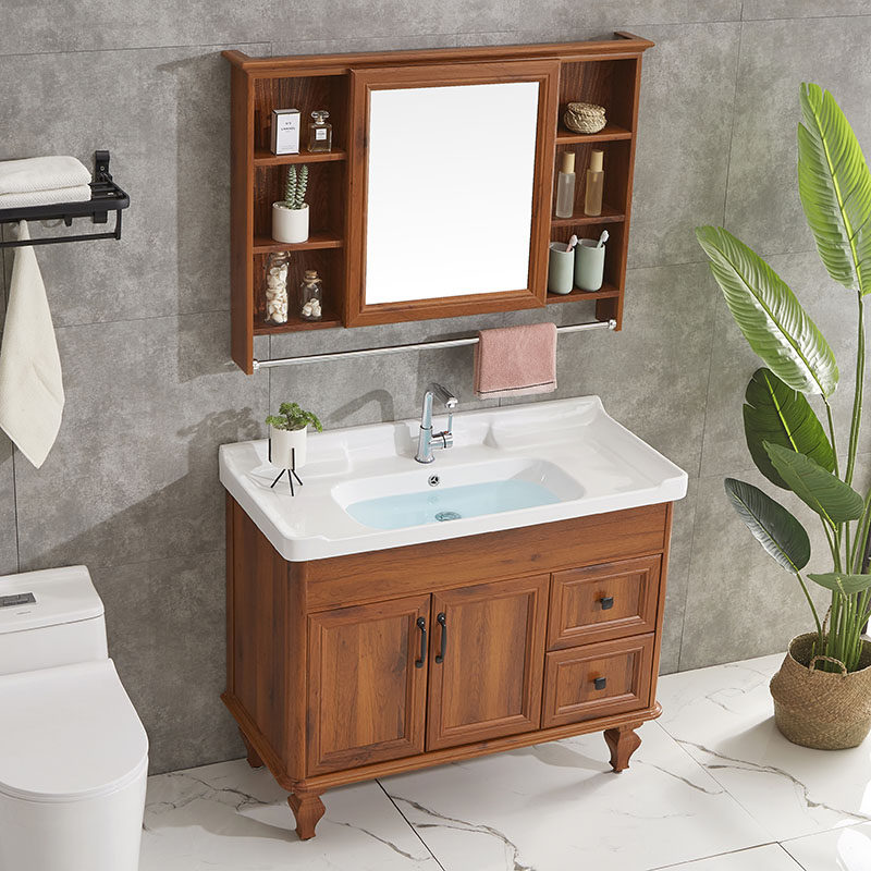 浴室柜组合简约脸盆柜卫生间洗漱台洗脸洗手盆免漆柜卫浴镜柜家用,家装主材,浴室柜组合,淘宝优惠券,粉丝福利购,淘宝优惠卷