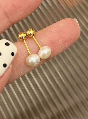 钛钢耳饰 养耳洞日系百搭耳钉女简约时尚耳骨钉ins耳饰不褪色