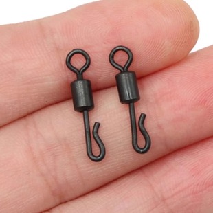 飞德qc转环欧式钓组配件八字环转环罗尼钓组珠珠转环返底垂钓配件