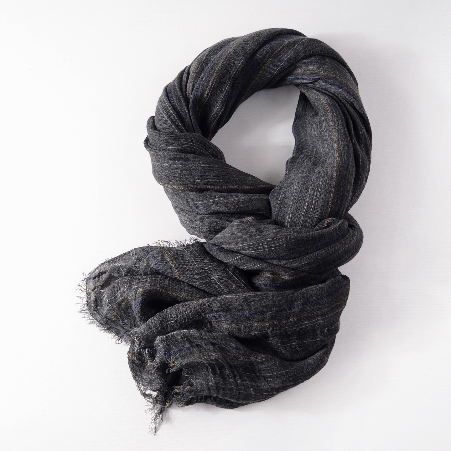 日式复古棉麻围巾男女百搭