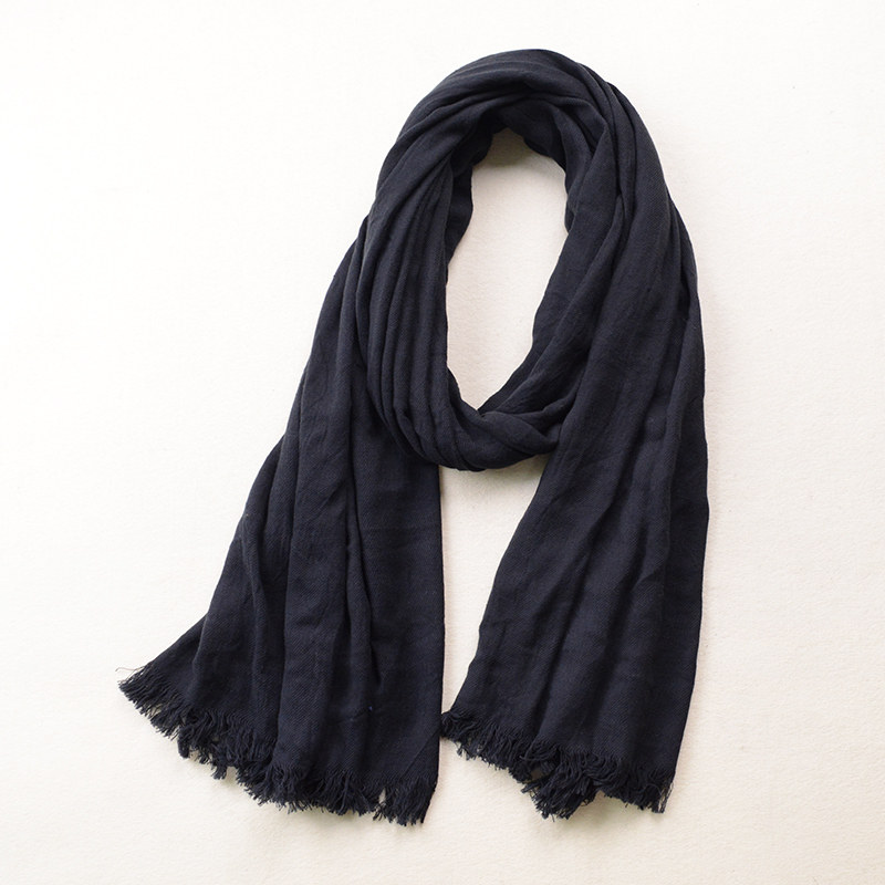 秋冬休闲男女纯棉围巾