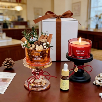 肉桂生财无火香薰diy摆件 新家乔迁礼物高级实用型搬家装饰摆件