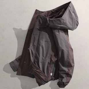 拼色上衣外套9921棉衣 棉衣夹克FB连帽保暖短款 2025秋冬新款 男装