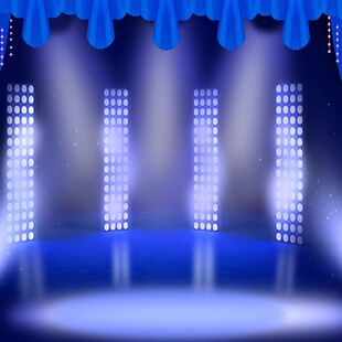 网红直播背景布3d立体主播dj灯光舞台背景墙直播间壁画布装饰背景