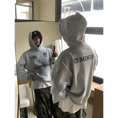 加绒保暖防风棉袄短宽版 PLTH 25年冬季 型休闲日常通勤连帽卫衣男