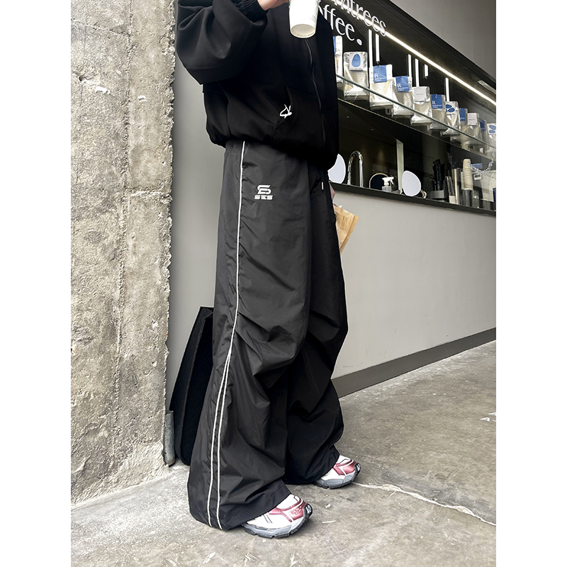 长款宽松时尚街头刺绣