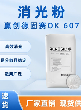 赢创德固赛消光粉OK607 适用广泛 高效消光 易分散 涂料添加剂