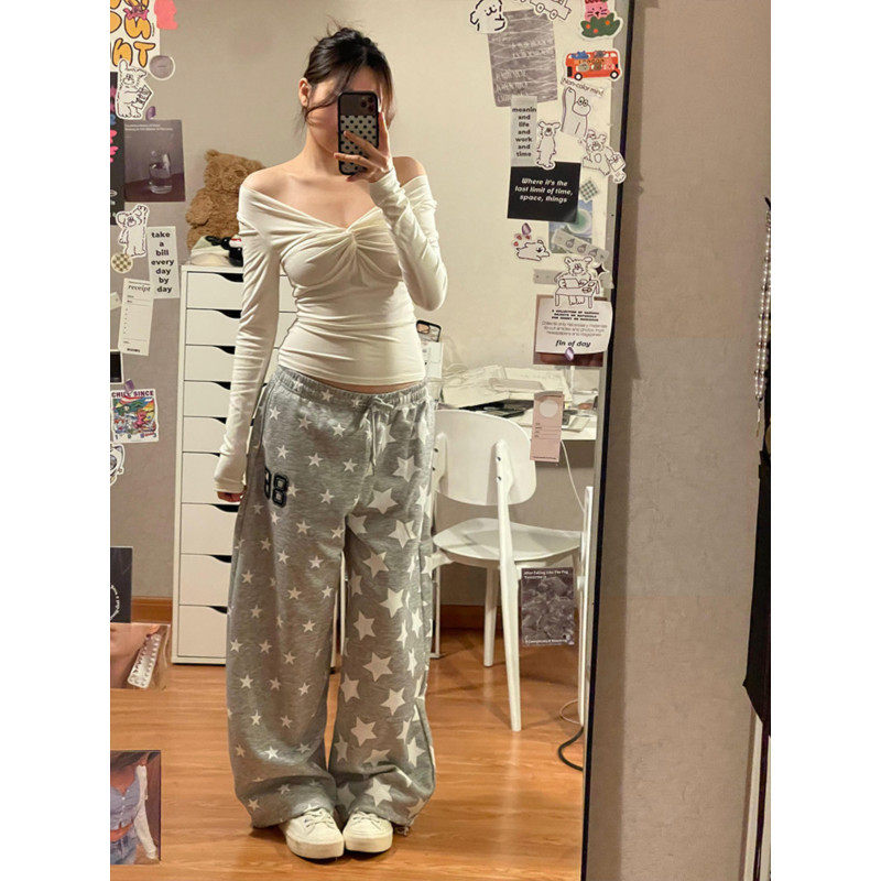 大码胖mm美式纯欲扭结褶皱V领长袖t恤女春季修身显瘦辣妹内搭上衣,女装/女士精品,大码内搭,淘宝优惠券,粉丝福利购,淘宝优惠卷