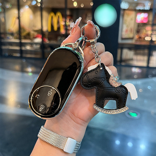 适用华为26款问界M7车钥匙套新问界M9增程UItra纯电MAX高端M8包扣