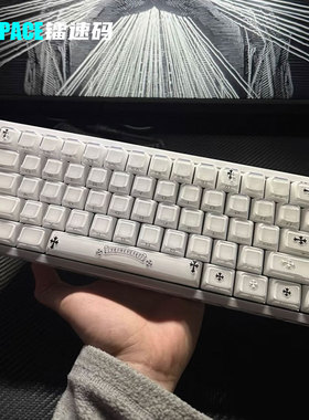 XVX克罗心果冻水晶键帽蝴蝶透光磁轴键盘帽wooting60EV63小蜜蜂