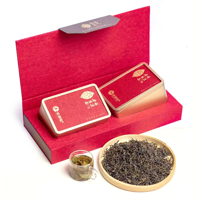 金蒲莲正宗巫溪老鹰茶◆锦红系列◆200克2罐礼盒装条索茶
