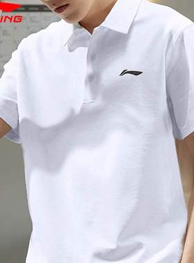 李宁POLO衫夏季新款速干高品质