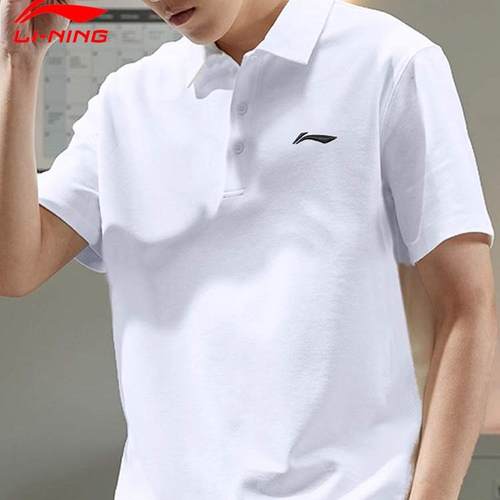 李宁POLO衫夏季新款速干高品质
