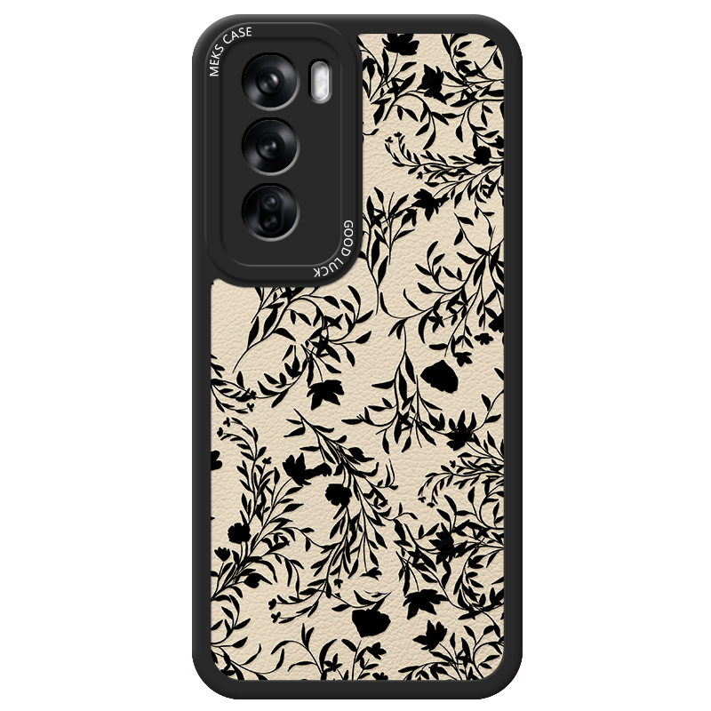 月光玫瑰适用于opporeno12手机壳Reno12Pro新款Reno14时尚14pro高级女reno9小羊皮reno8硅胶reno7镜头全包