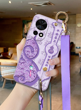 福禄葫芦适用华为nova13手机壳Nova13Pro新款nova12中国风nova12pro女12ultra腕带斜挎nova11全包防摔保护套