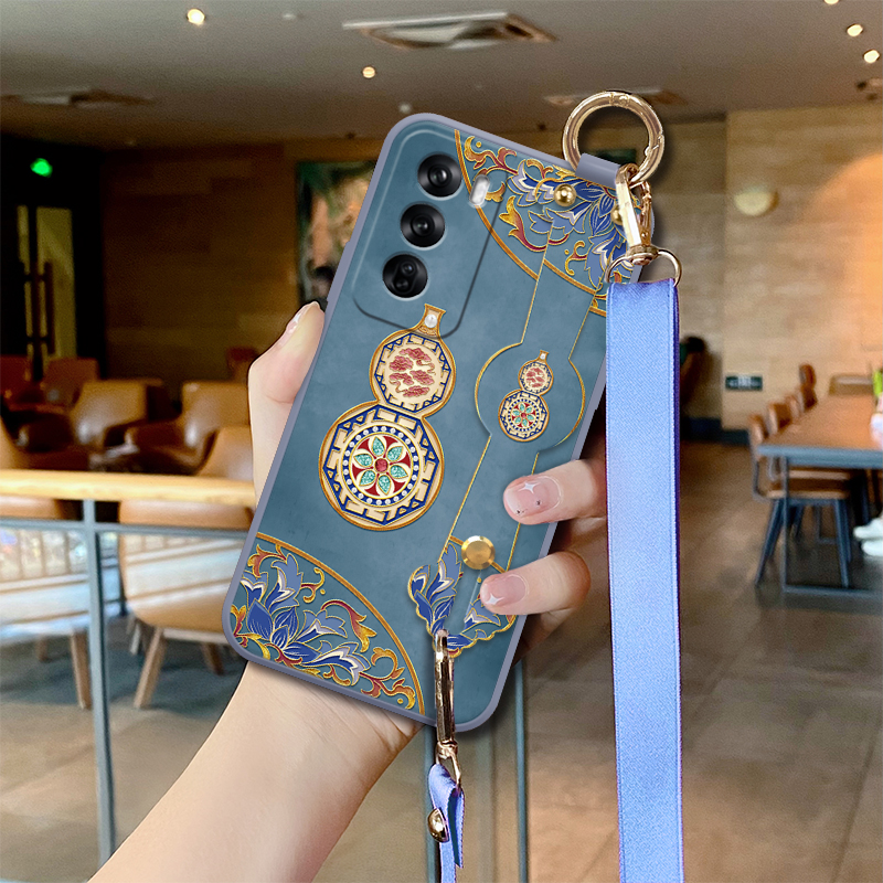 珐琅葫芦适用于opporeno12手机壳Reno13Pro新款保护套reno11新中式reno10女款reno9斜挎挂绳8腕带支架7外壳