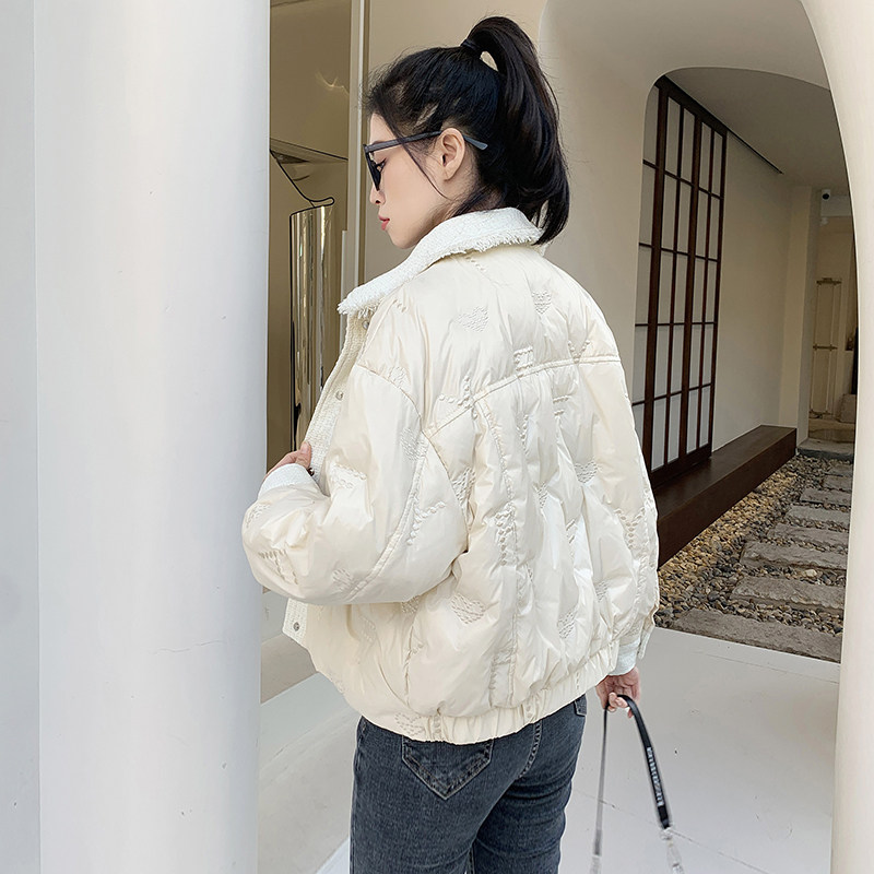小香风羽绒服女短款2022年新款韩版小个子设计感小众白鸭绒外套潮在类目 女装/女士精品, 羽绒服中 - 来自Buy2taobao.com提供专业的淘宝代购服务