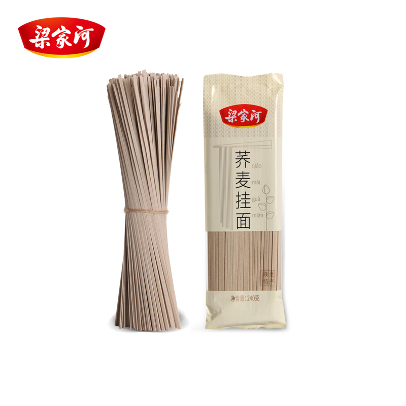 梁家河陕北特产荞麦挂面面粉风味