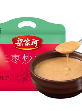 炒面陕北红枣420g油茶