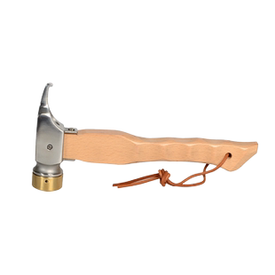 户外野营不锈钢锤 铜锤榉木手柄锤帐篷天幕地钉锤拔钉器露营榔头