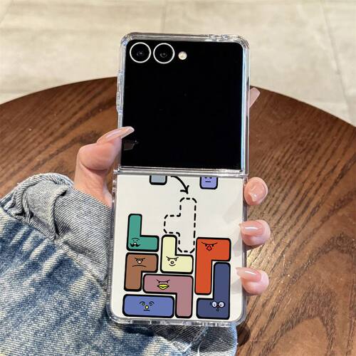 适用三星Galaxy Z Flip7fe手机壳Flip6透明折叠Flip5超薄w24flip硬式
