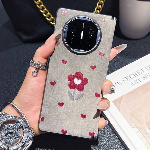 单后壳适用华为matex6折叠屏手机壳Matex3典藏版中轴磁吸壳x5灰色羊巴