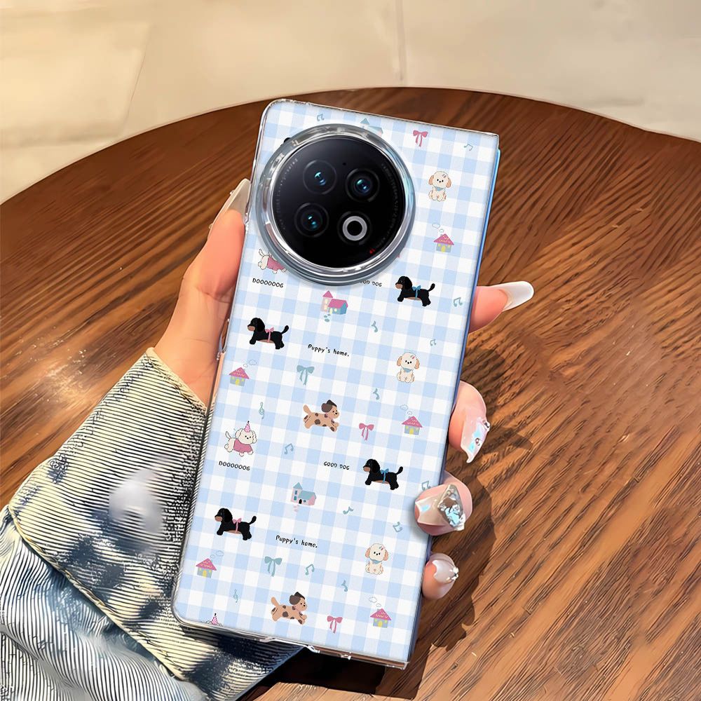 腊肠狗适用于折叠手机壳Vivo X Fold2个性透明Fold3pro新款硬壳