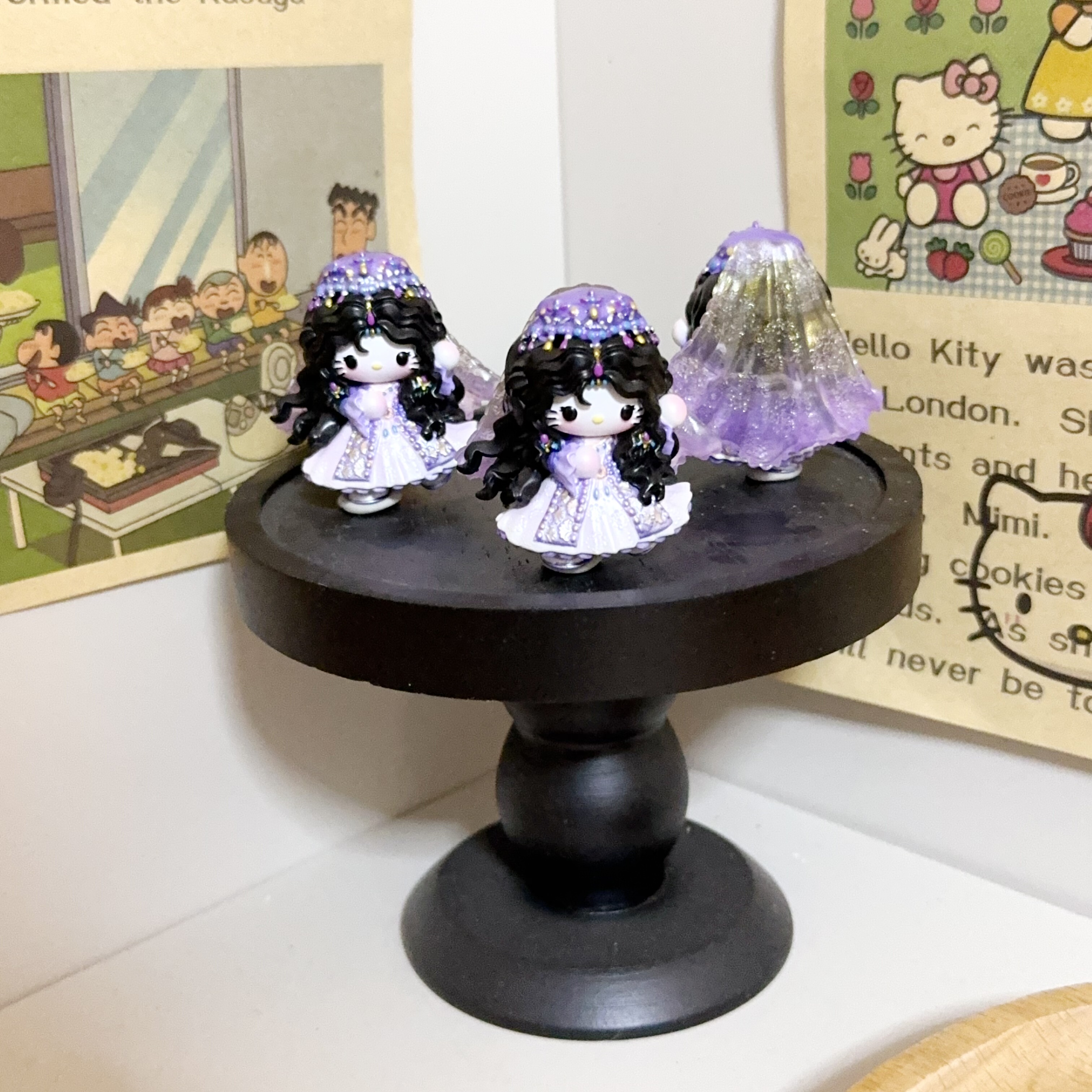 thumbnail for Exquisite and cute Uyghur Kitty pu doll accessories decoration materials