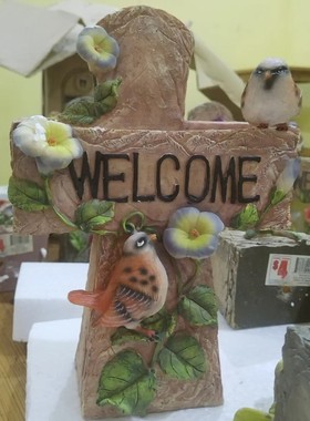 跨境外贸亚马逊出口花园摆件美式庭院毕业树脂装饰摆件一件代发