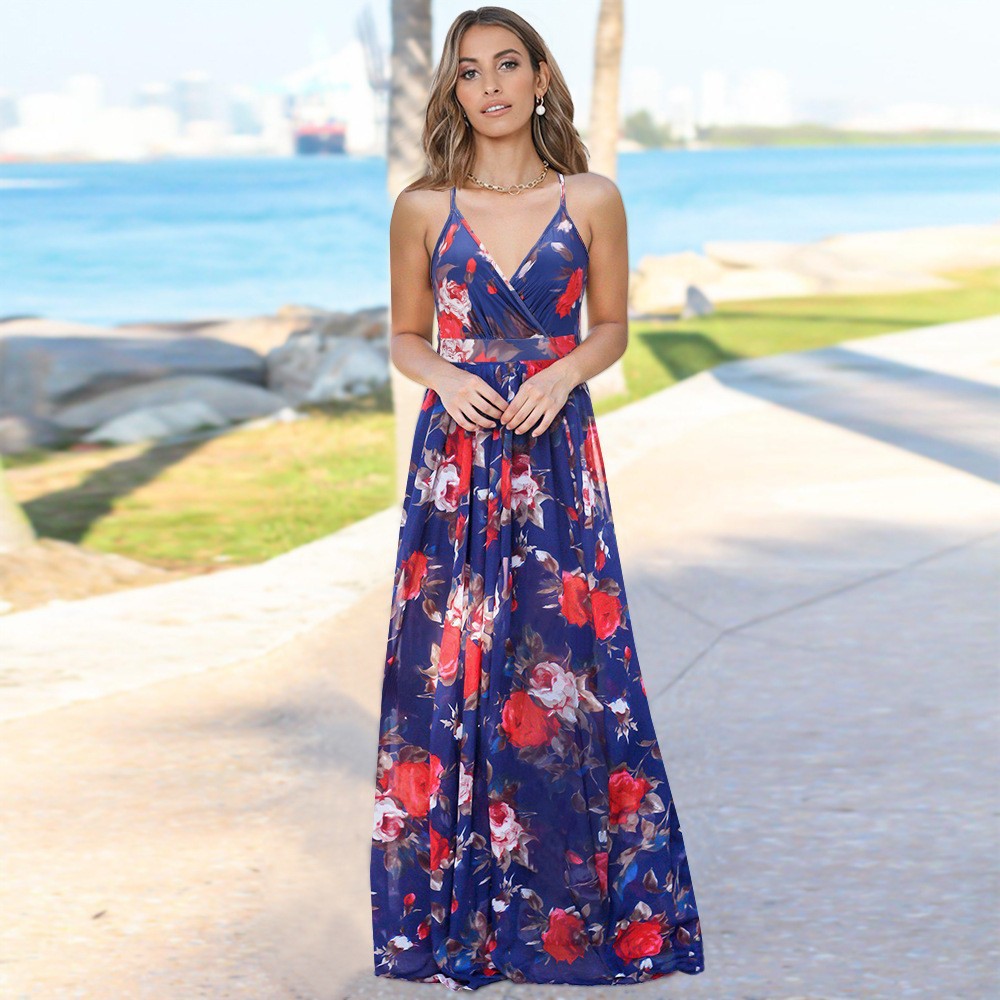 Sleeveless Loose Waist Large Swing Dress无袖宽松腰大摆连衣裙