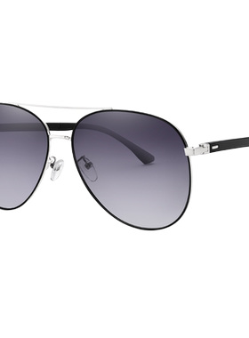 近视太阳镜2024新款男大框偏光墨镜防紫外线超轻夜用司机蛤蟆男