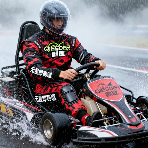 成人防火F1连体赛车服定制专业卡丁车红牛法拉利马丁同款队服