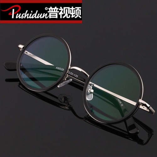 复古眼镜 可配近视 联系客服