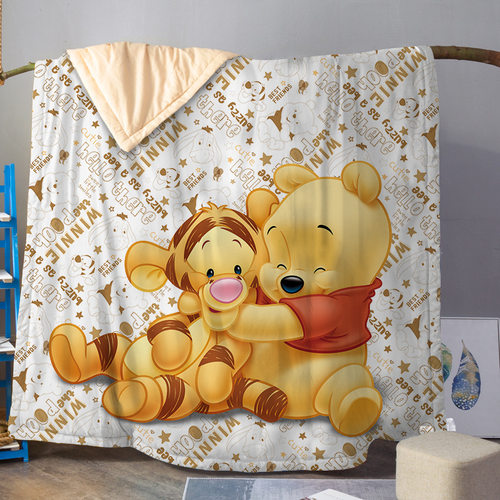 小熊维尼空调被夏季空调被winnie