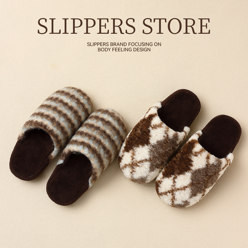 静音棉拖鞋女士冬季2025新款家居