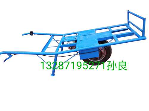 电动鸡公车农用手推爬坡独轮车运肥双轮老虎车汽油小推车工地运沙 - 封面