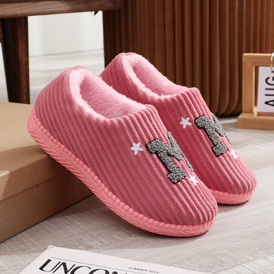女棉鞋室内拖通勤平底日常保暖