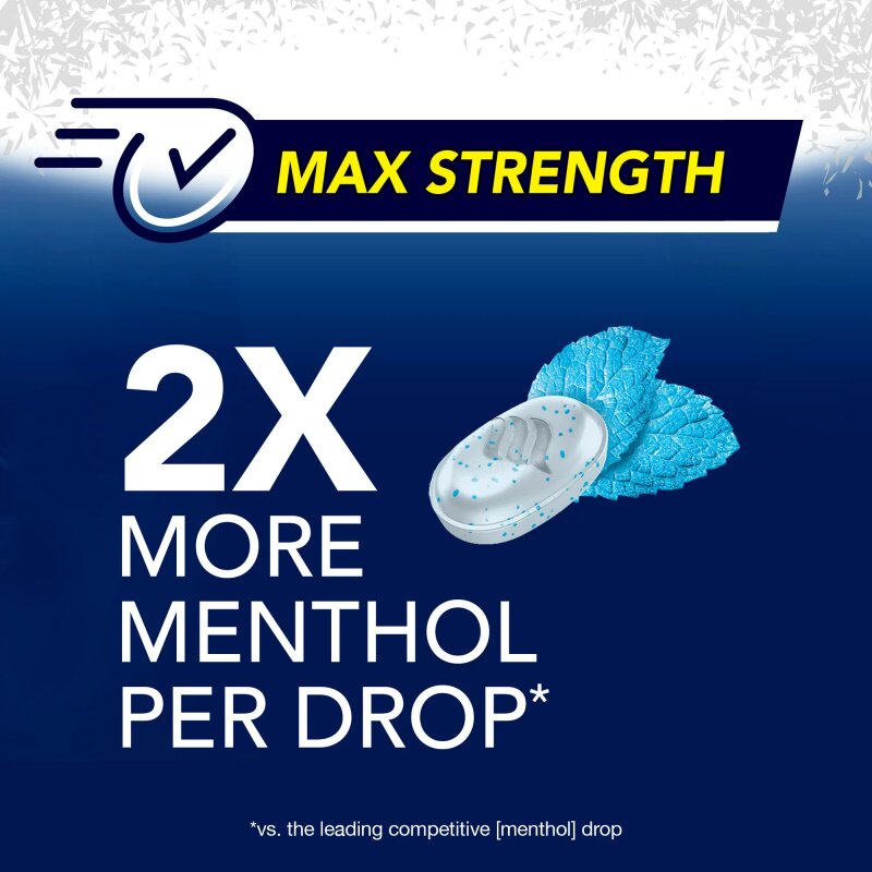 VICKS Menthol Throat Lozenges Direct mail from the US - A refreshing and enhanced version for throat discomfort VapoCOOL thumbnail 2