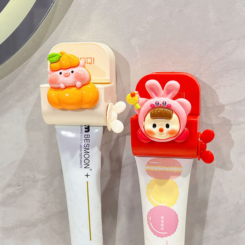 2025新款家用挤牙膏器可爱卡通